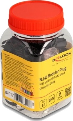 Delock En Pakke 25 Rj 45 Cat 8.1 S/Ftp