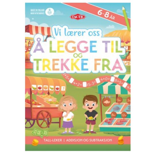 Tactic Aktivitetsbok Vi Lærer Oss: Pluss og Minus 6-8 år