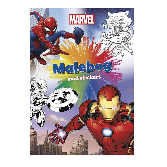 Carlsen Coloring Book Marvel CLR0666