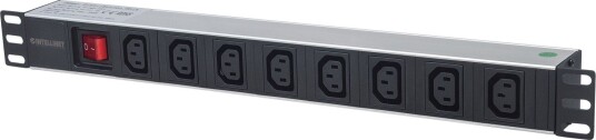 Intellinet 163620 Strømlist for rack 8x C13 1U