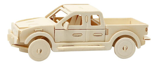 Konstruksjonsfigur Creativ Company 3D Pickup Str 19,5x8x12 cm 1 stk
