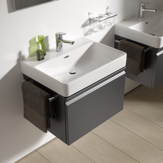 LAUFEN PRO N SERVANTSKAP 52 CM 1 SKUFF GRAFITTGRÅ LAUFEN PRO N SERVANTSKAP 52 CM 1 SKUFF GRAFITTGRÅ