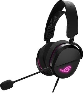 Asus ROG Pelta Core Kablet Gamingheadset med 50mm Drivere og RGB Svart Asus ROG Pelta Core Kablet Gamingheadset med 50mm Drivere og RGB Svart