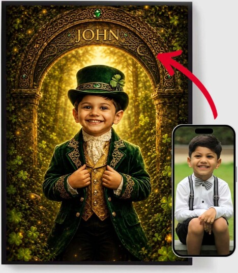 Personalisert Plakat Gentleman Av Lykke AI Plakat