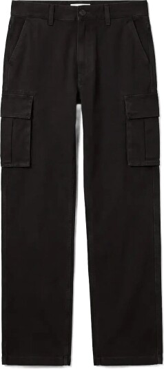 Calvin Klein Jeans Baggy Utility Cotton Twill Cargo Grey 33 x 34