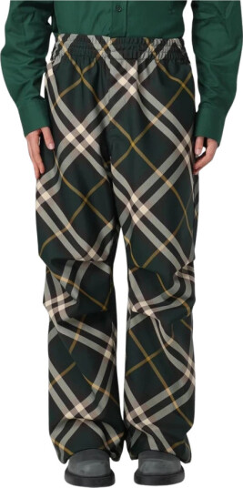 Burberry Herre Bukser Grønn S,