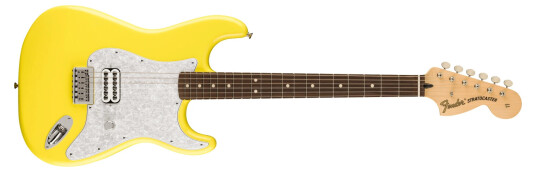 Fender Limited Edition Tom Delonge Strat Graffiti YellowRw