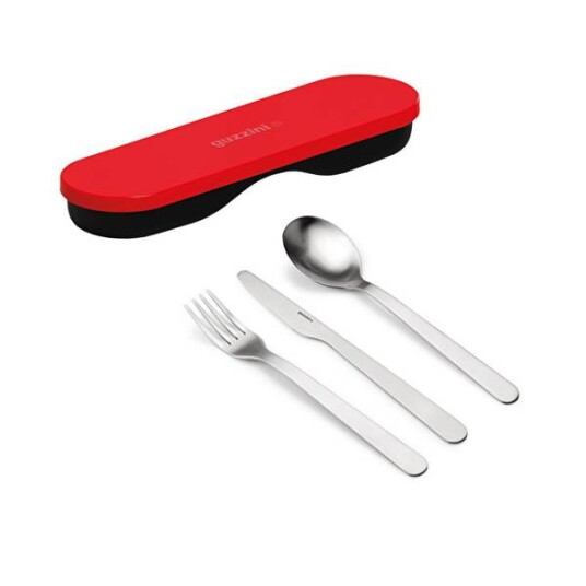GUZZINI On The Go Reisebestikk, Red GUZZINI On The Go Reisebestikk, Red