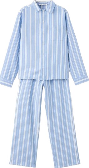 Mango Striped Pyjama Set MEDIUM BLUE 116