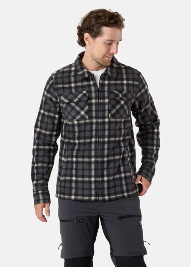 X-Trail Colorado Warm Overshirt Charcoal Check 3XL Vårjakker X-Trail Colorado Warm Overshirt Charcoal Check 3XL Vårjakker