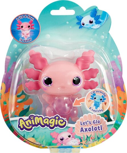 Goliath Animagic Let's Glo Axolotl Lysende Vannleke