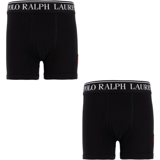 Polo Ralph Lauren Polo Black Bomull Stretch 2-Pakning Boxer 12-13 år