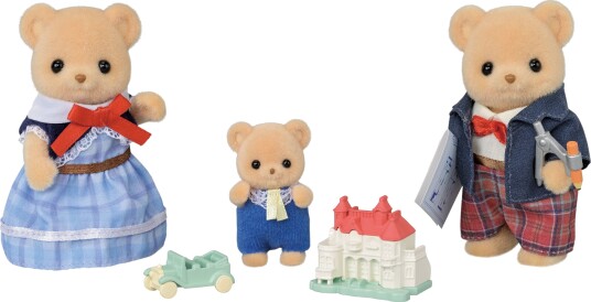 Sylvanian Families Kjeksbjørnfamilie med tilbehør - Multi/mønstrede figurer Sylvanian Families Kjeksbjørnfamilie med tilbehør - Multi/mønstrede figurer