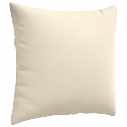 Sofaputer 2 pcs Beige 50 x 50 cm stoff