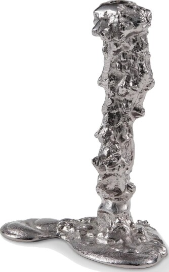 POLSPOTTEN Drip Candle Holder DARK GREY L11X W18X H25 cm