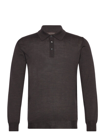 Oscar Jacobson Melvin Poloshirt - Brown - XL