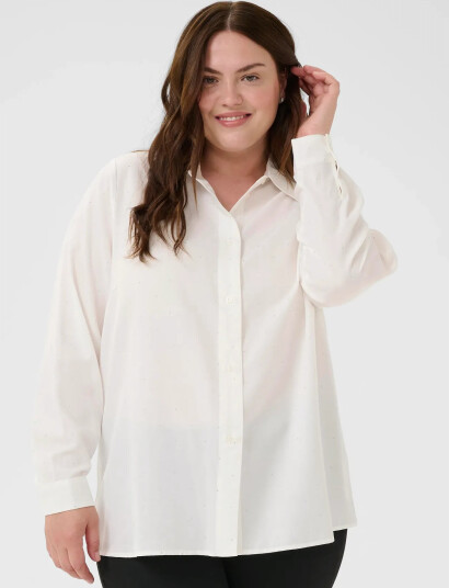 Kaffe Curve Kcada Shirt - White - 52