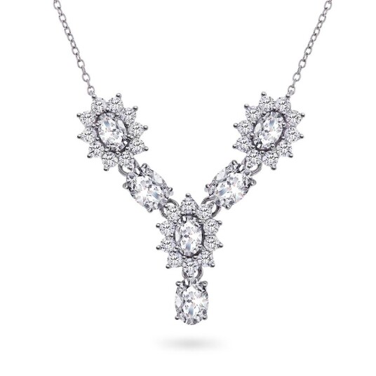 Pan Jewelry Royal smykke i 925 sølv med zirkonia Pan Jewelry Royal smykke i 925 sølv med zirkonia