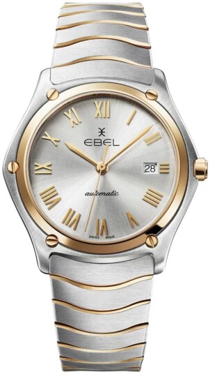 Ebel Herreklokke 1216432M Classic Sølvfarget/18 karat rosé gull