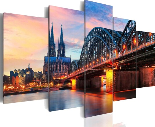 Bilde Evening In Cologne 100x50 Artgeist sp. z o. o.