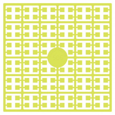 Pixelhobby Midi perler 506 Sitron 2x2mm 140 piksler