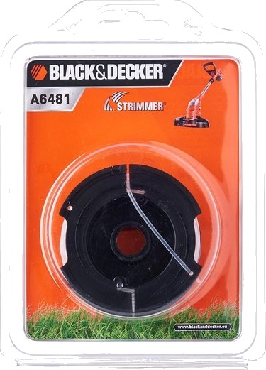 Black + Decker Trimmertråd med spole 10m a6481 Black + Decker Trimmertråd med spole 10m a6481