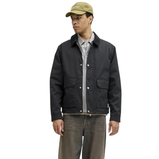 Jack & Jones Jorcatskills Barn Jacket Sn Black M Jack & Jones Jorcatskills Barn Jacket Sn Black M