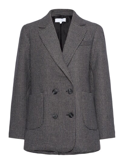 Creative Collective Emma Jacket Check - Black - 40