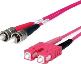 Telegärtner Fiberoptisk Tilkoblingskabel 1X St 1X Sc 50/125Μ Om4 2 M L00891a0079