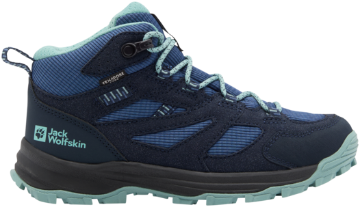 Jack Wolfskin Kid"s VOJO TOUR TEXAPORE MID Night Blue 29