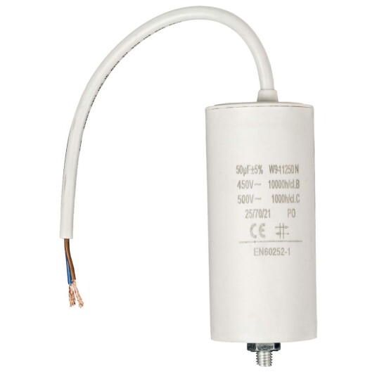 Nedis Kondensator 50.0uf / 450 V + Kabel