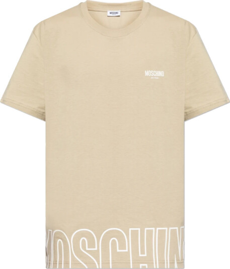 Moschino Herre Topper Beige XL,
