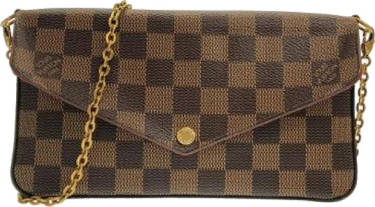 Louis Vuitton Vintage Dame Brun