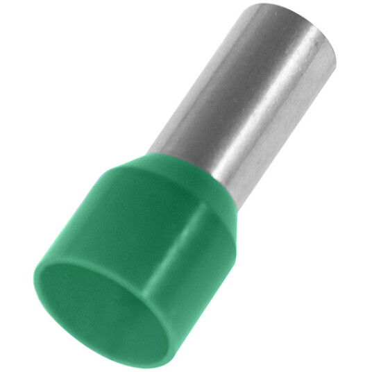 Nemiq Isolert Endehylse 16mm2 12 Grønn