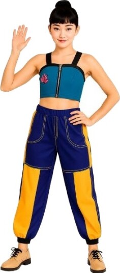 Fiesta K Pop Stjerne Lotus Kostyme Fiesta K Pop Stjerne Lotus Kostyme