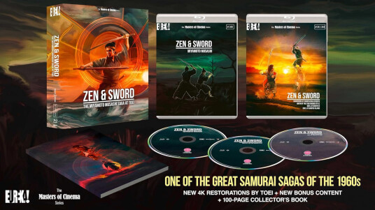 Zen & Sword The Miyamoto Musashui Saga At Toei Bluray