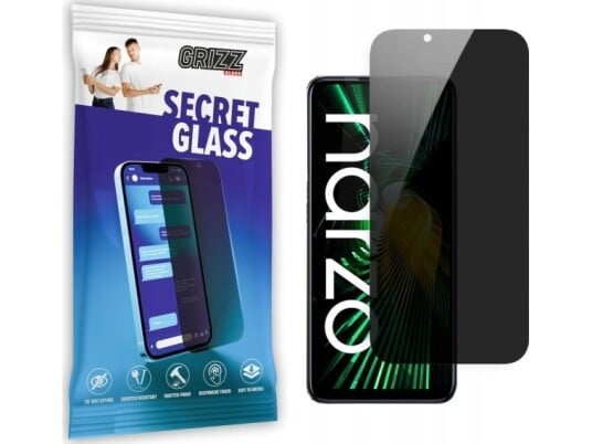 Grizzglass Privacy Glass Grizzglass Secretglass Realme Narzo 50 5G