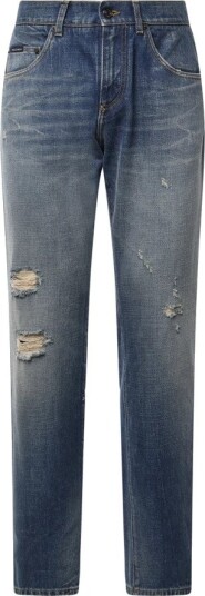Dolce & Gabbana Herre Jeans Blå 2XL, Dolce & Gabbana Herre Jeans Blå 2XL,