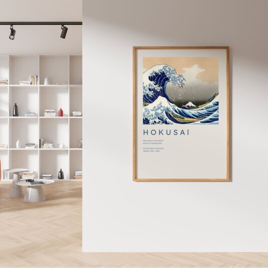 The Great Wave at Kanagawa av Plakatwerket