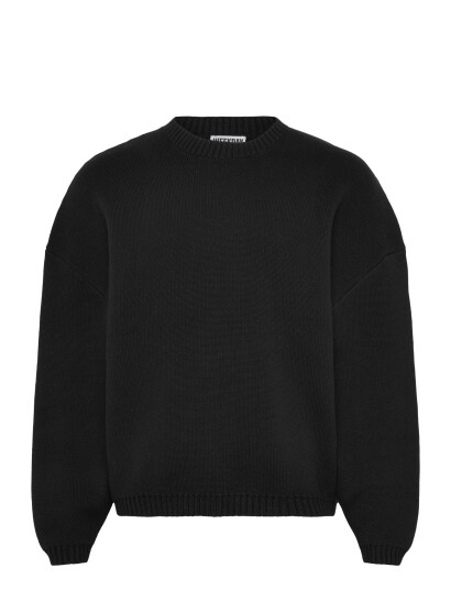 Weekday Oversized Heavyweight Cotton Sweater Black XL Weekday Oversized Heavyweight Cotton Sweater Black XL