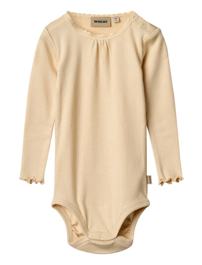 Wheat Rib Body L/S Lotta Yellow 68 Wheat Rib Body L/S Lotta Yellow 68
