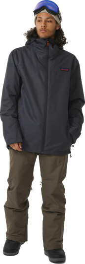 Rip Curl Men's Anti Series Notch 10K/10K Jacket Black L