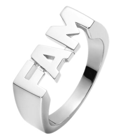 Maria Black Fam Ring Ring Sølv 56