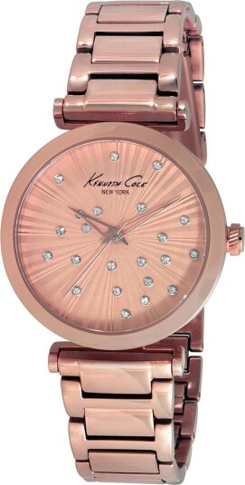 Kenneth Cole Dameklokke IKC0019 Rosegullfarget/Rose gulltonet stål