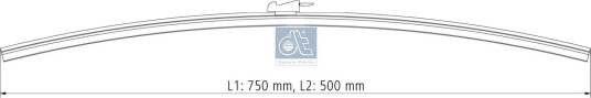 DT Spare Parts 13.98002 Vindusvisker