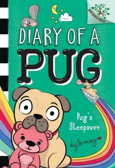 Pug'S Sleepover: A Branches Book (Diary Of A Pug #6) Av Kyla May