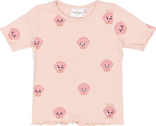 The New Tnsttinker S_S Rib Tee Pink 98 The New Tnsttinker S_S Rib Tee Pink 98