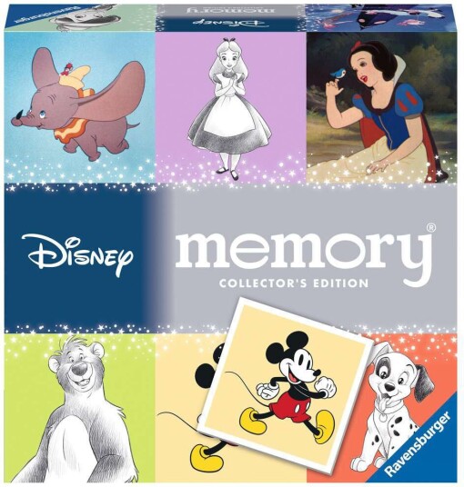 Ravensburger Disney Classics Memoryspill for Barn - 2+ Spillere i Kartong Ravensburger Disney Classics Memoryspill for Barn - 2+ Spillere i Kartong