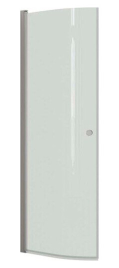 Dansani Match halvbuet dusjdør H:200x87-89 klar/satin
