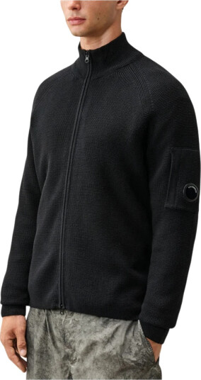 C.p. Company Herre Strikkevarer Svart M, C.p. Company Herre Strikkevarer Svart M,